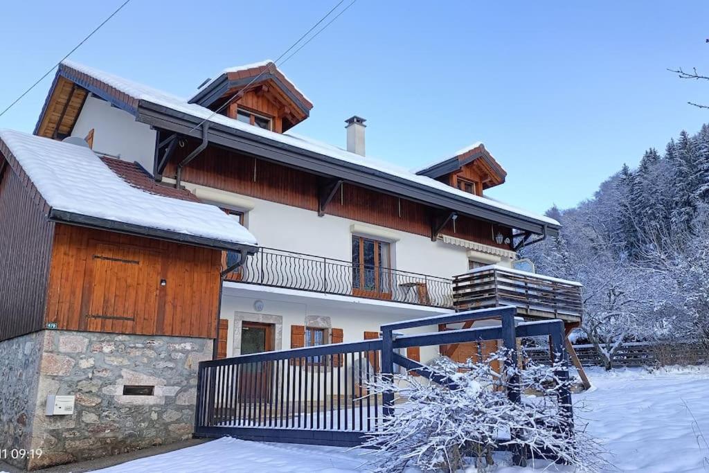 Gite Coeur De Haute-Savoie Viuz-en-Sallaz Extérieur photo