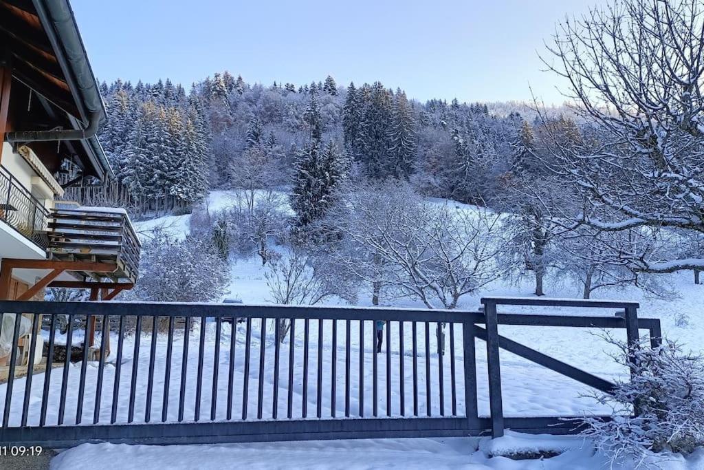 Gite Coeur De Haute-Savoie Viuz-en-Sallaz Extérieur photo